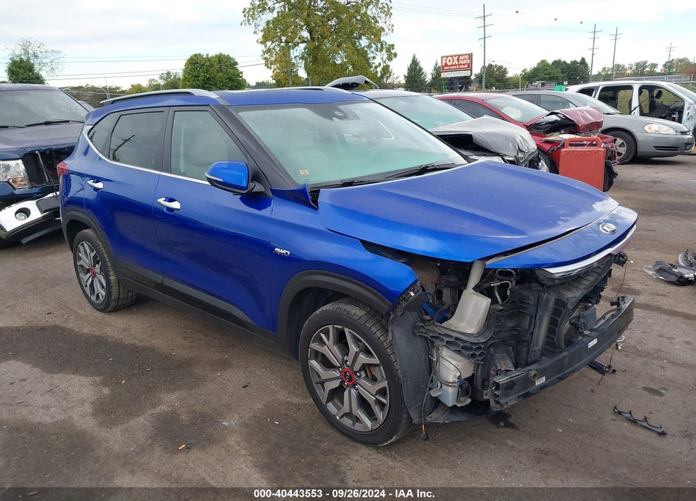 2021 KIA SELTOS SX TURBO VIN: KNDETCA26M7158791