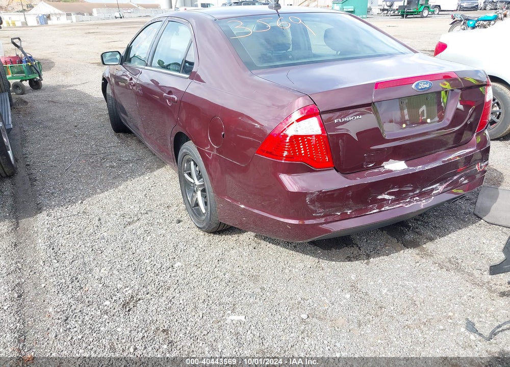 2011 FORD FUSION SE VIN: 3FAHP0HA7BR280939