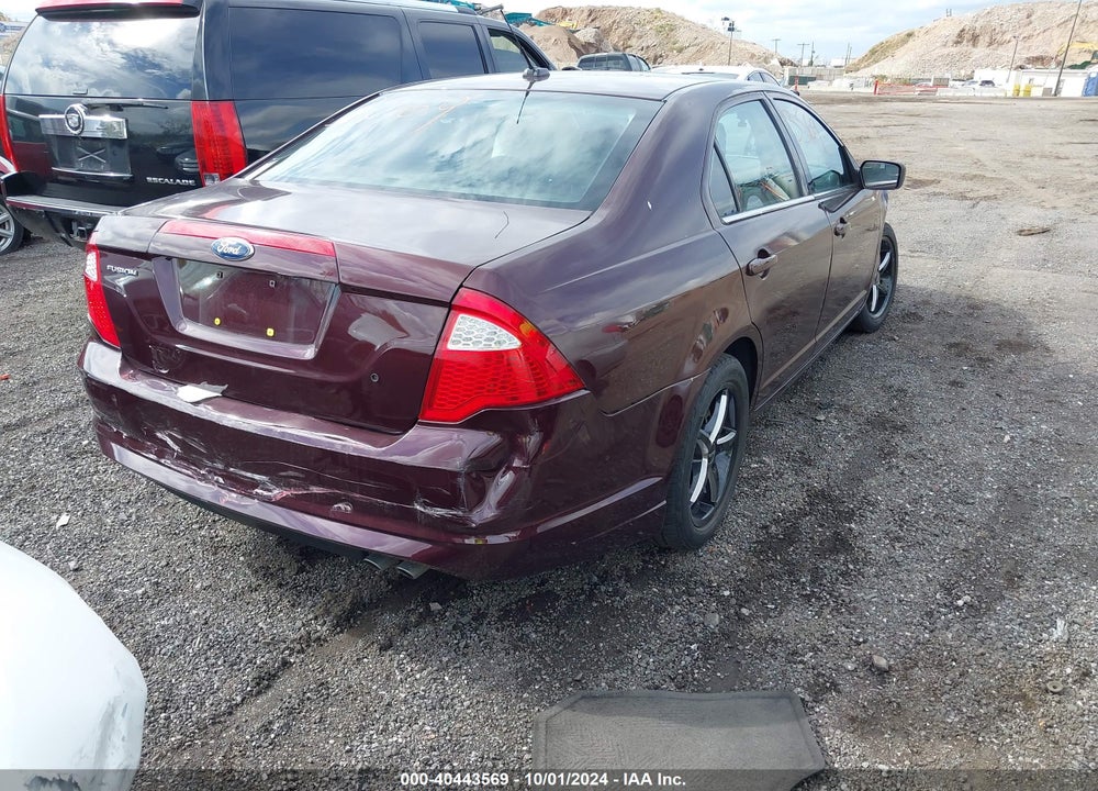 2011 FORD FUSION SE VIN: 3FAHP0HA7BR280939