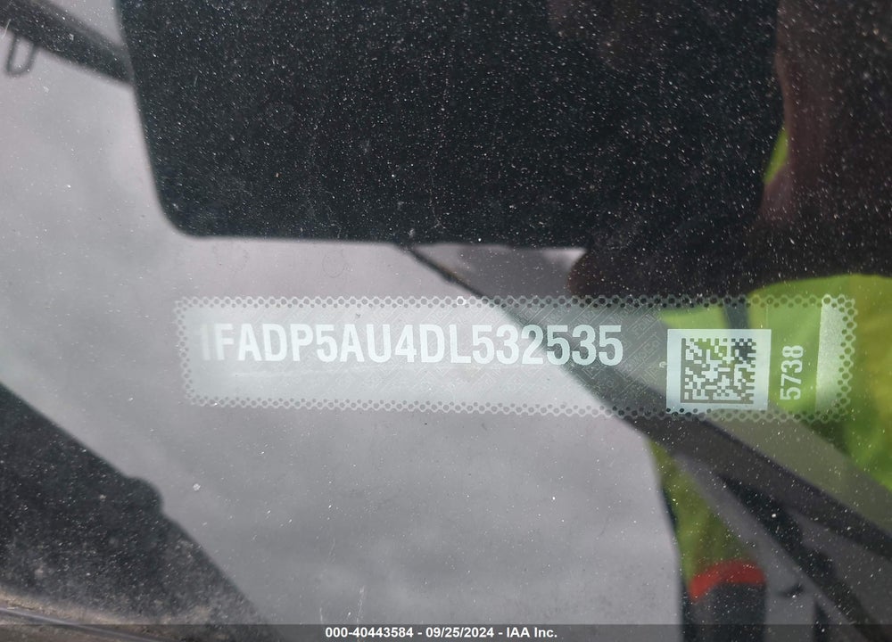 2013 FORD C-MAX HYBRID SE VIN: 1FADP5AU4DL532535