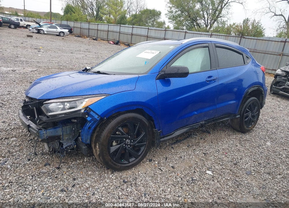 2021 HONDA HR-V AWD SPORT VIN: 3CZRU6H17MM754280