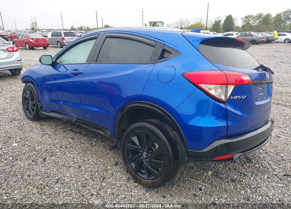 2021 HONDA HR-V AWD SPORT VIN: 3CZRU6H17MM754280