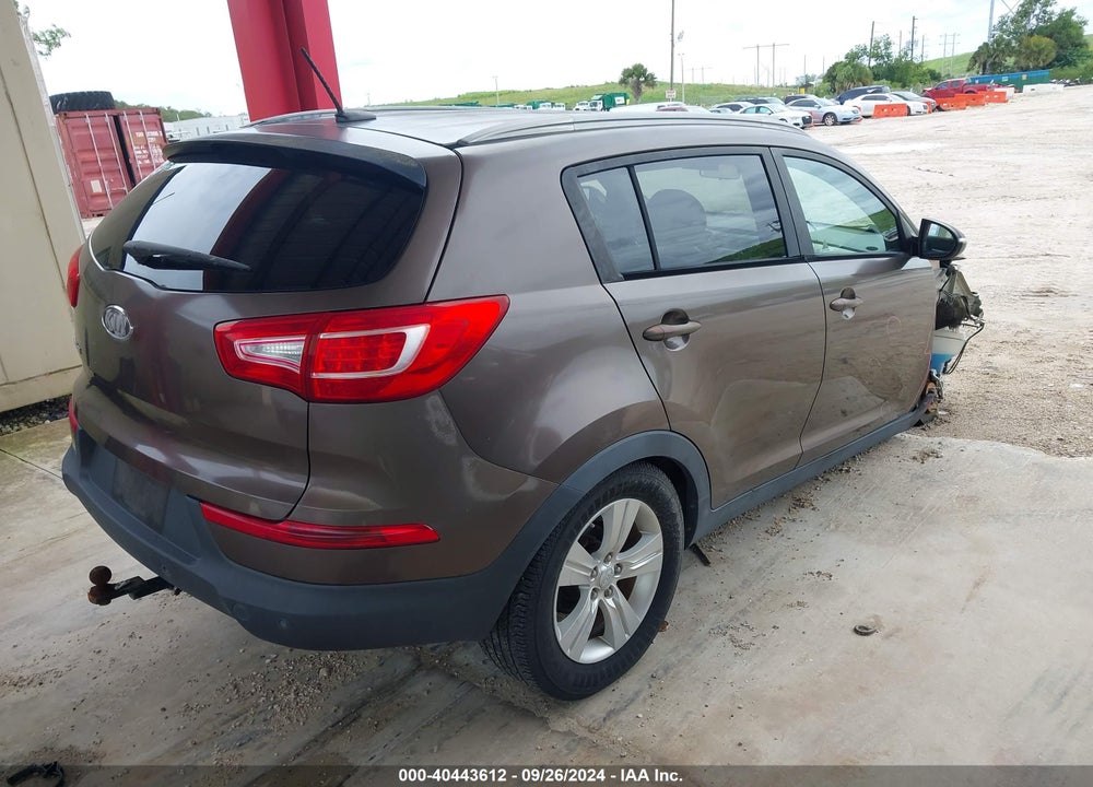 2011 KIA SPORTAGE LX VIN: KNDPB3A27B7066355
