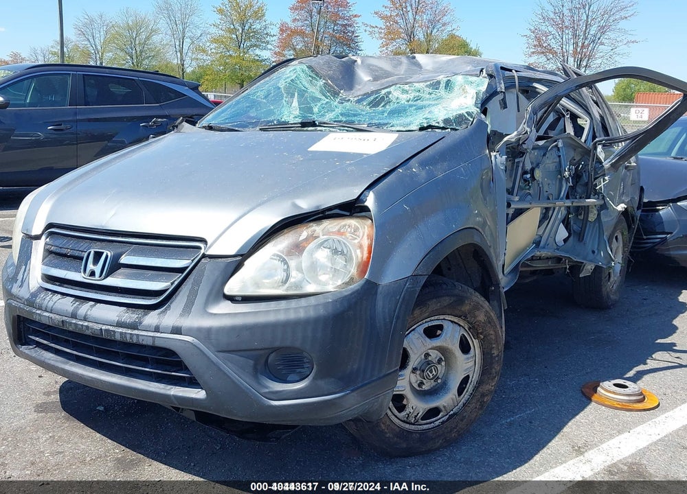 2005 HONDA CR-V LX VIN: SHSRD78505U327536
