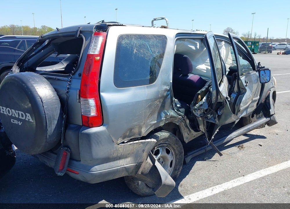 2005 HONDA CR-V LX VIN: SHSRD78505U327536