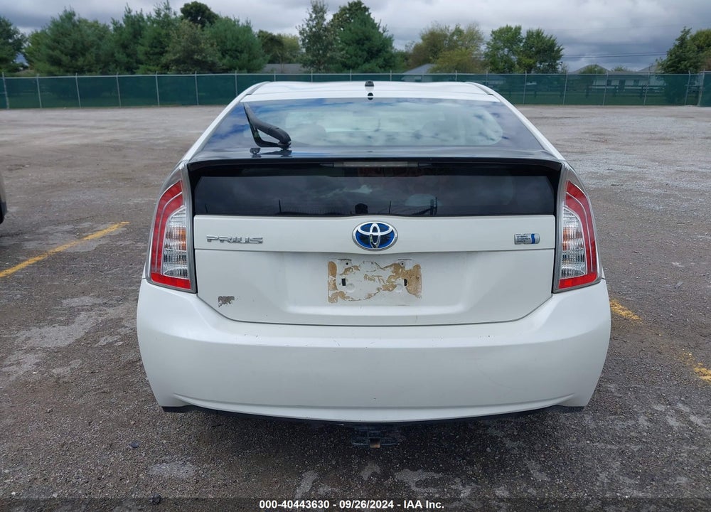 2012 TOYOTA PRIUS TWO VIN: JTDKN3DU9C5435034