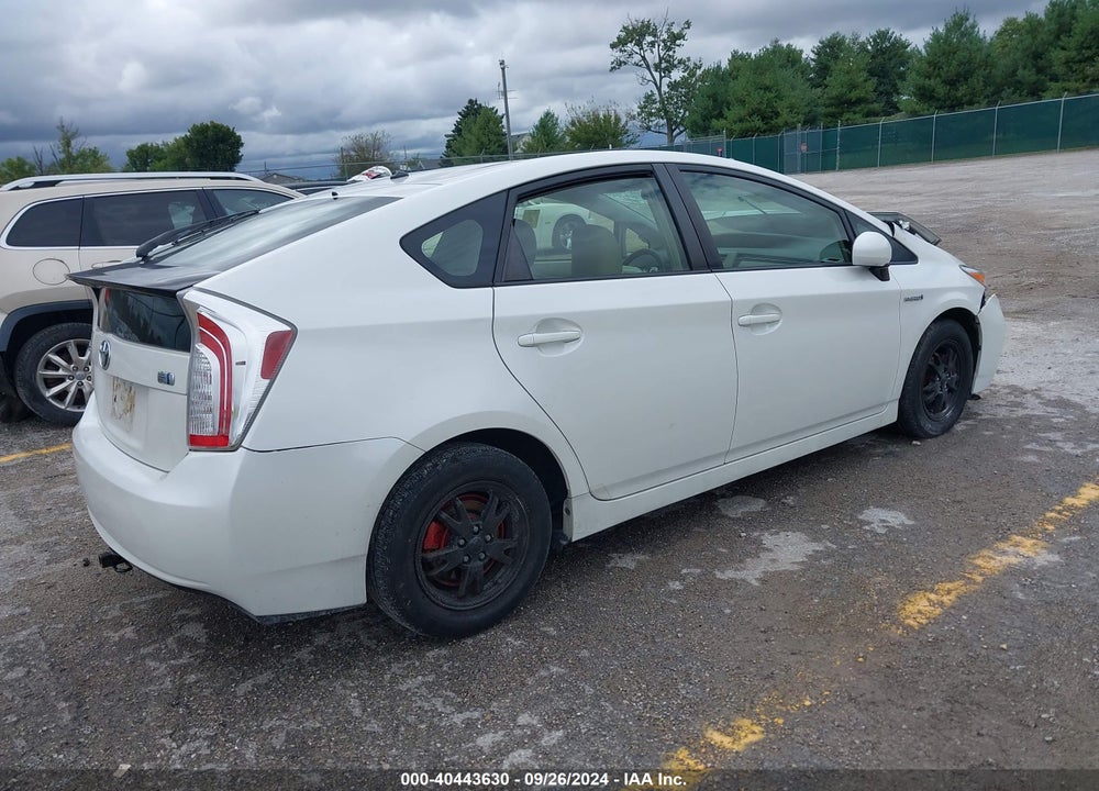 2012 TOYOTA PRIUS TWO VIN: JTDKN3DU9C5435034