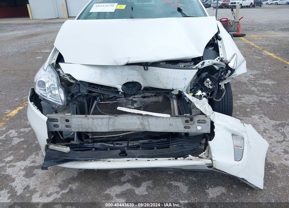 2012 TOYOTA PRIUS TWO VIN: JTDKN3DU9C5435034