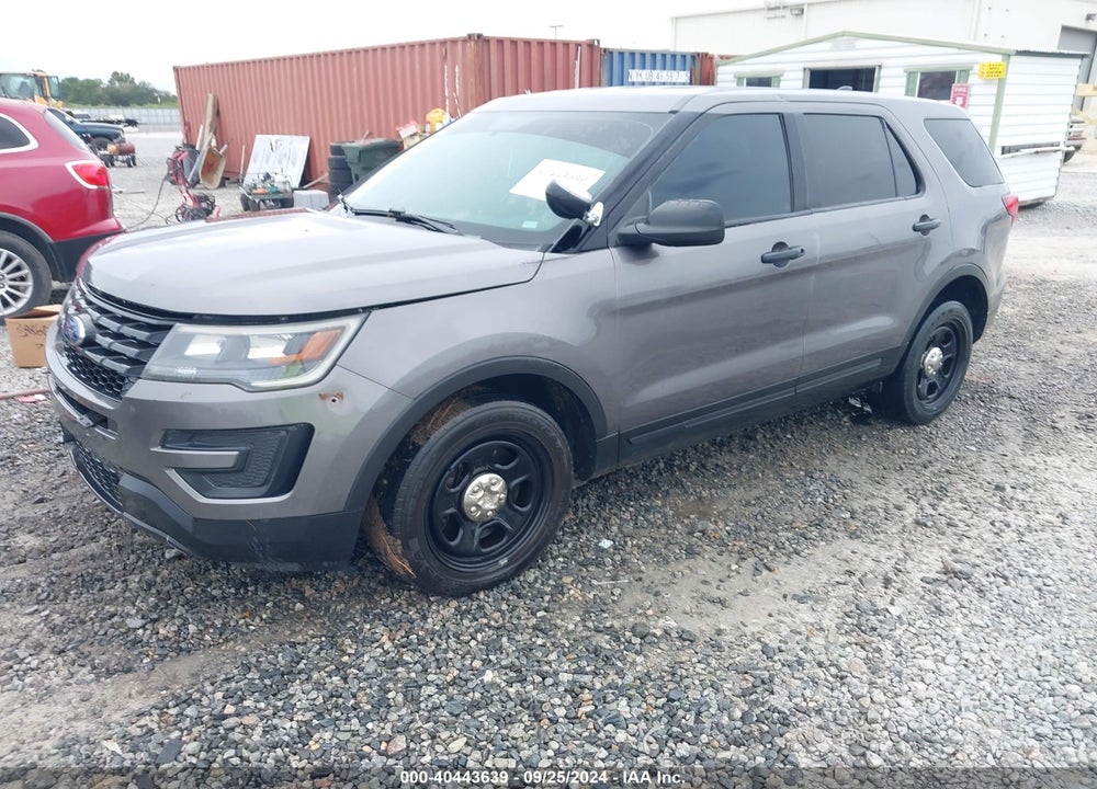 2017 FORD UTILITY POLICE INTERCEPTOR VIN: 1FM5K8AR3HGD93325