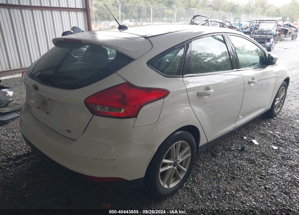 2018 FORD FOCUS SE VIN: 1FADP3K2XJL213721
