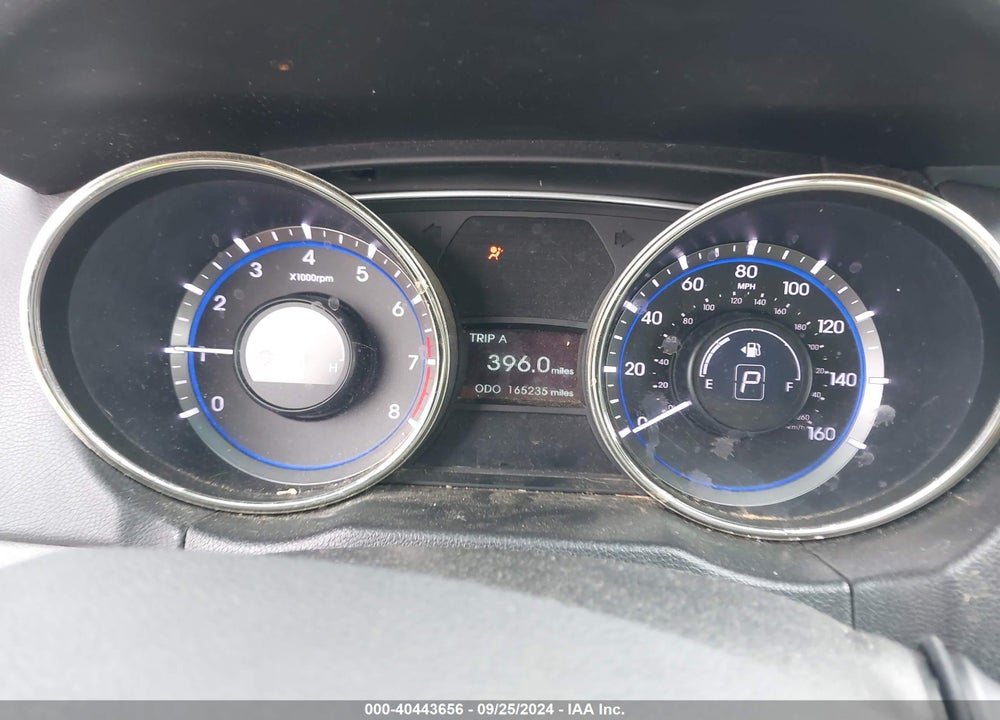 2012 HYUNDAI SONATA GLS VIN: 5NPEB4AC1CH433169