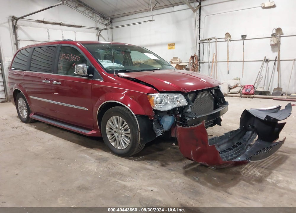 2013 CHRYSLER TOWN & COUNTRY LIMITED VIN: 2C4RC1GG7DR536303