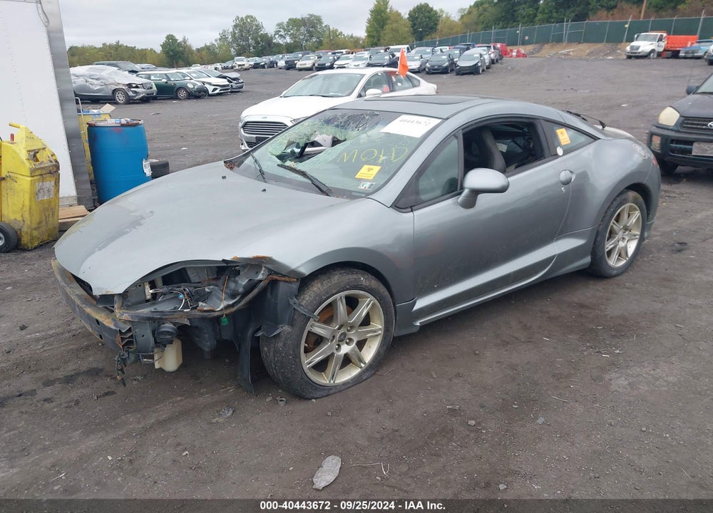 2008 MITSUBISHI ECLIPSE GT VIN: 4A3AK34T98E026886