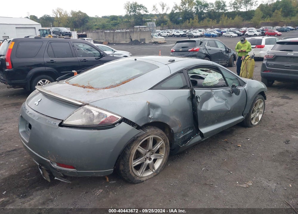 2008 MITSUBISHI ECLIPSE GT VIN: 4A3AK34T98E026886