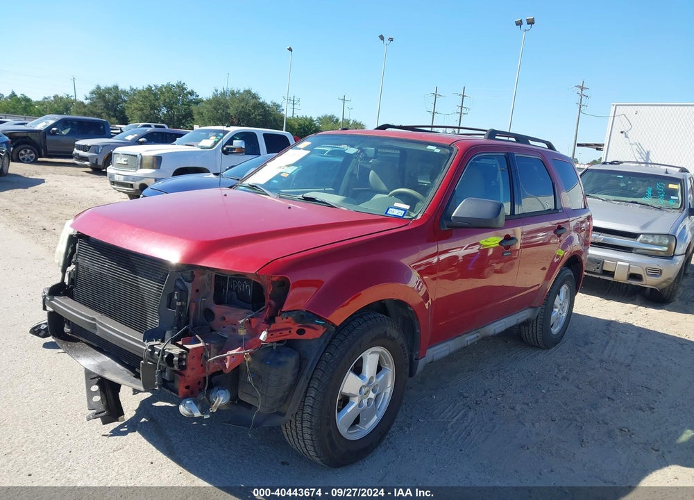 2010 FORD ESCAPE XLT VIN: 1FMCU0D7XAKC23589