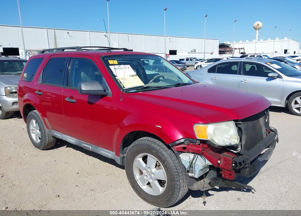 2010 FORD ESCAPE XLT VIN: 1FMCU0D7XAKC23589