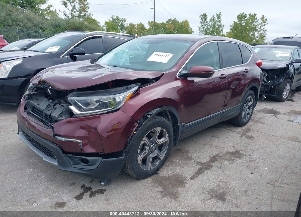 2019 HONDA CR-V EX VIN: 2HKRW2H53KH632594