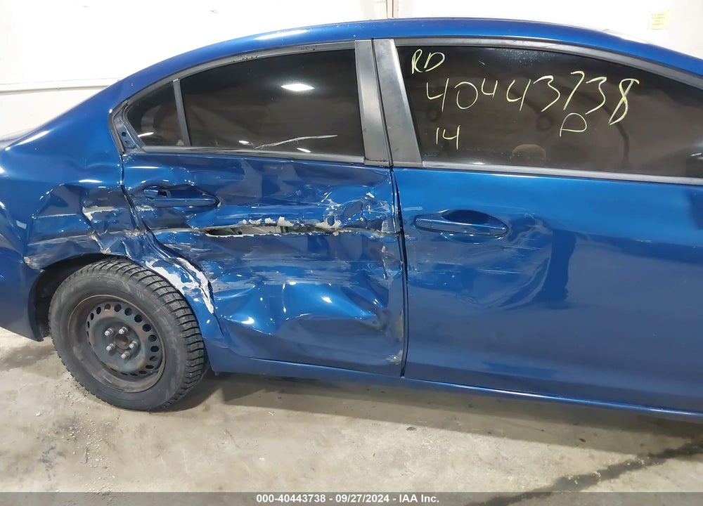 2014 HONDA CIVIC LX VIN: 19XFB2F55EE220249
