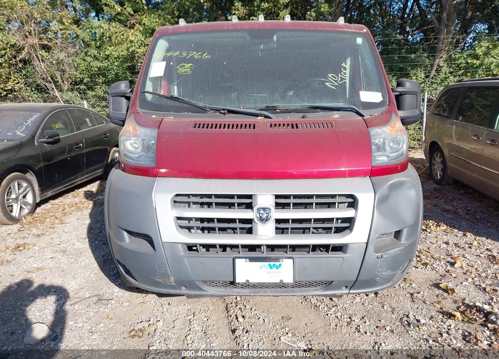 2014 RAM PROMASTER 1500 LOW ROOF VIN: 3C6TRVAG9EE124866