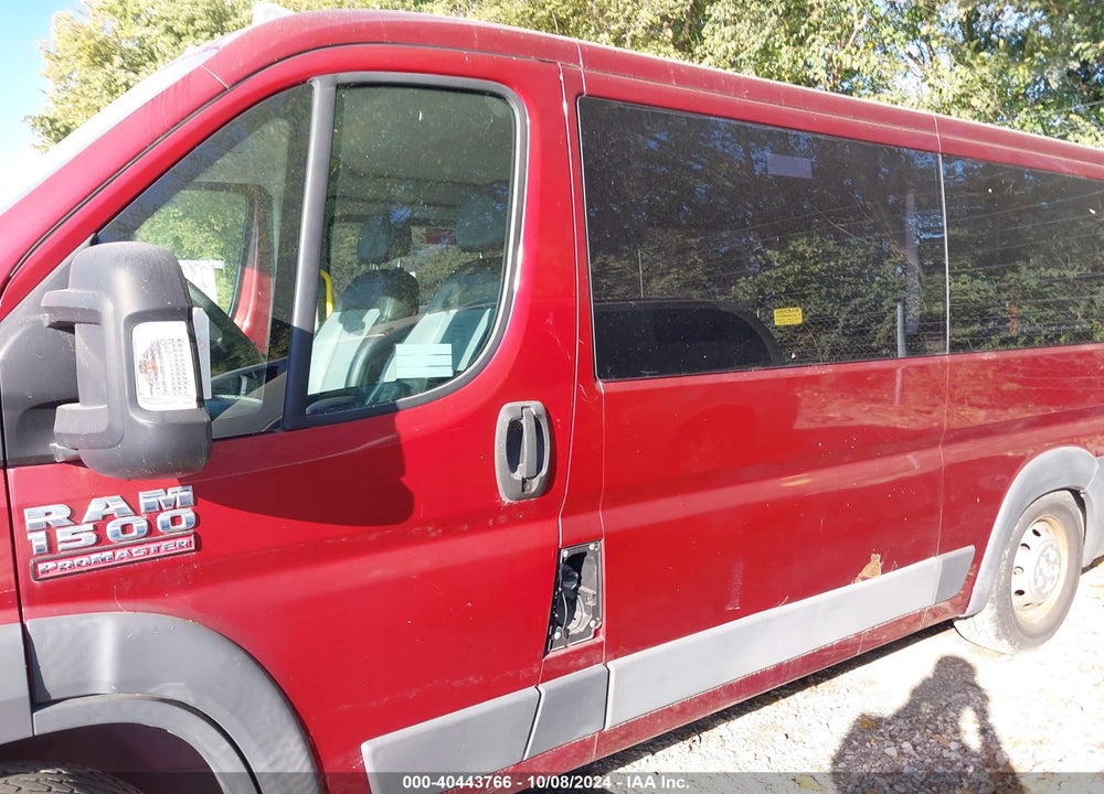 2014 RAM PROMASTER 1500 LOW ROOF VIN: 3C6TRVAG9EE124866