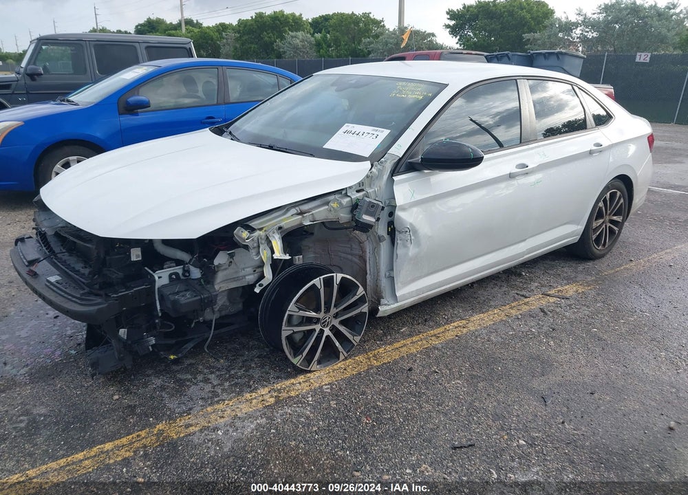 2022 VOLKSWAGEN JETTA 1.5T SPORT VIN: 3VWBM7BU0NM017579