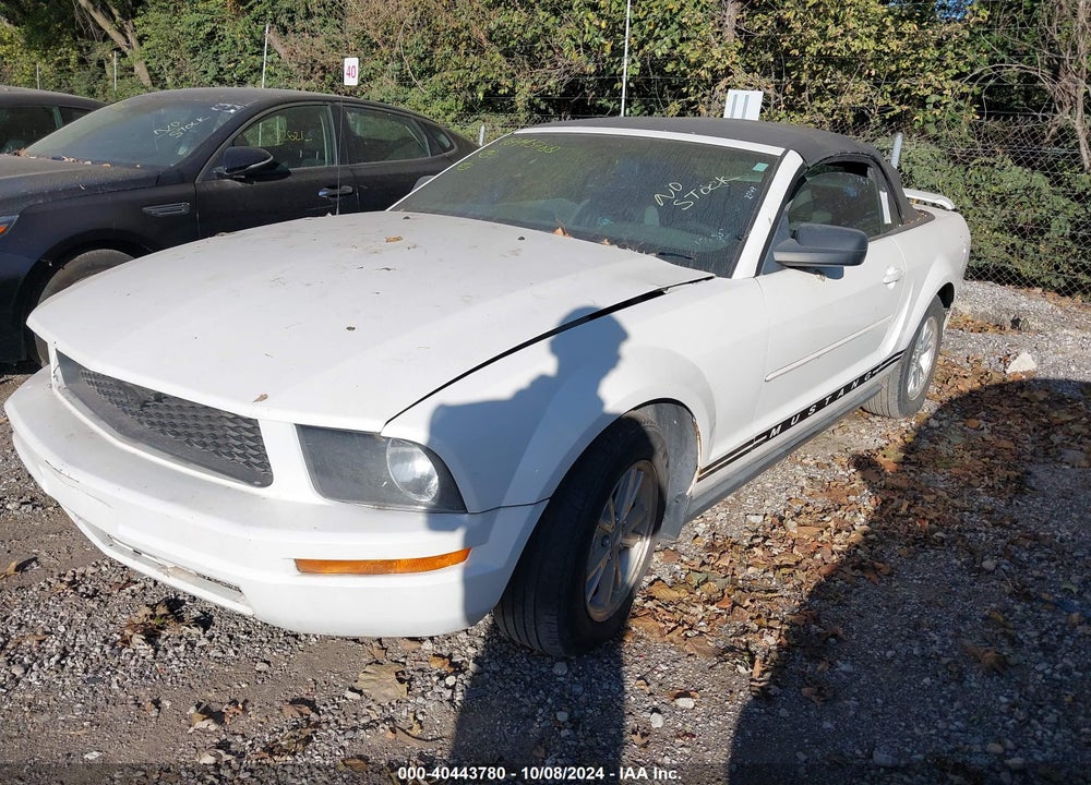 2007 FORD MUSTANG V6 DELUXE/V6 PREMIUM VIN: 1ZVFT84N675328197