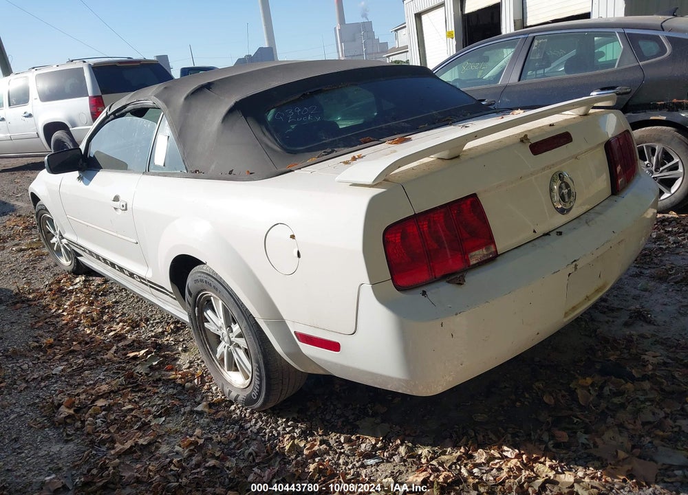 2007 FORD MUSTANG V6 DELUXE/V6 PREMIUM VIN: 1ZVFT84N675328197