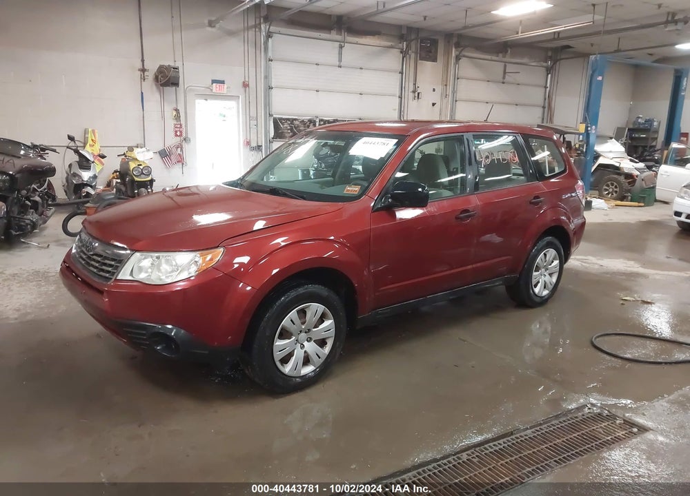 2010 SUBARU FORESTER 2.5X VIN: JF2SH6AC7AH721286