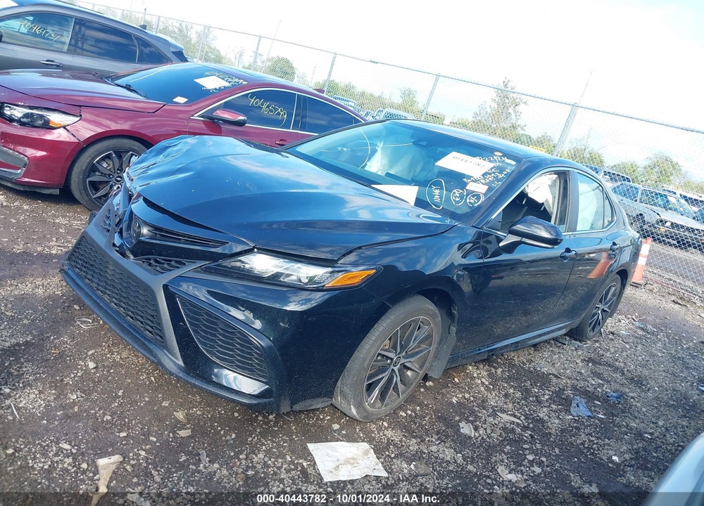 2022 TOYOTA CAMRY SE AWD VIN: 4T1G11BK9NU054103