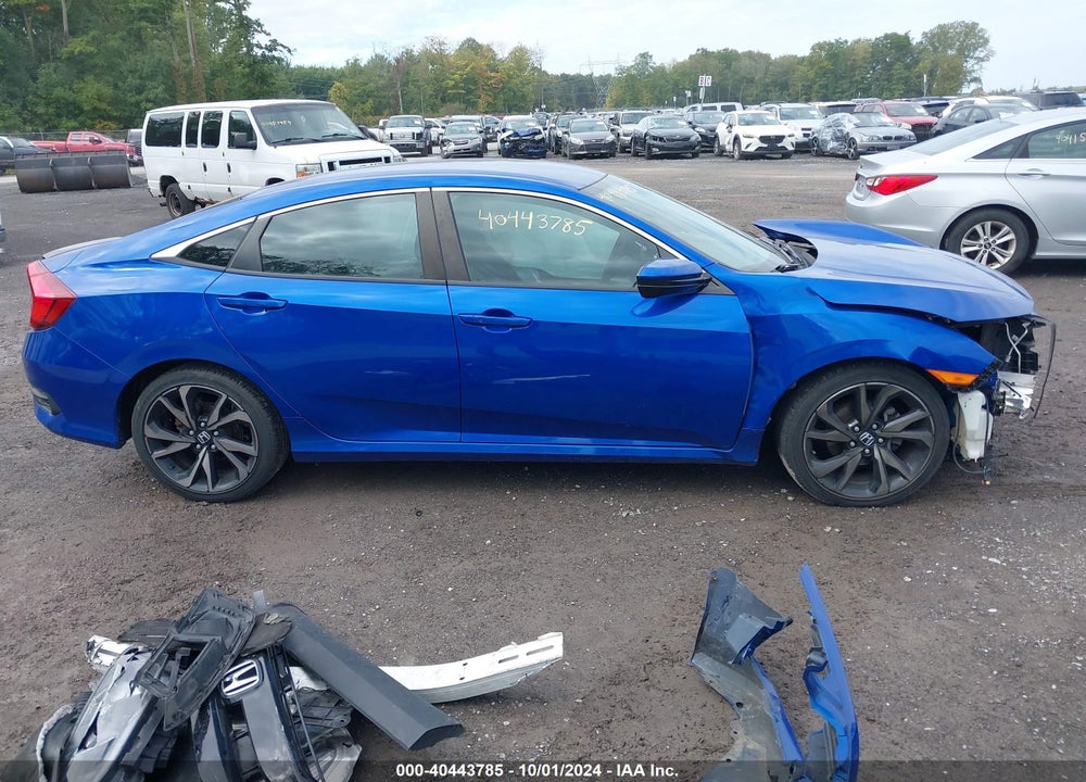 2019 HONDA CIVIC SPORT VIN: 2HGFC2F88KH542067