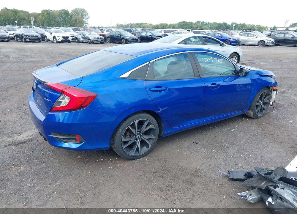 2019 HONDA CIVIC SPORT VIN: 2HGFC2F88KH542067