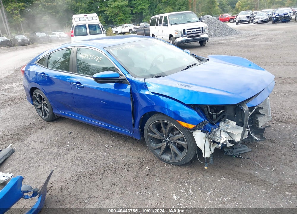 2019 HONDA CIVIC SPORT VIN: 2HGFC2F88KH542067