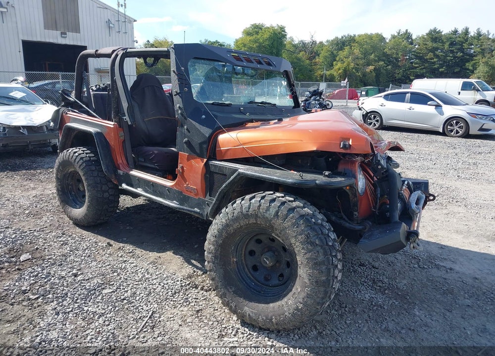 2001 JEEP WRANGLER SE VIN: 1J4FA29P31P365181