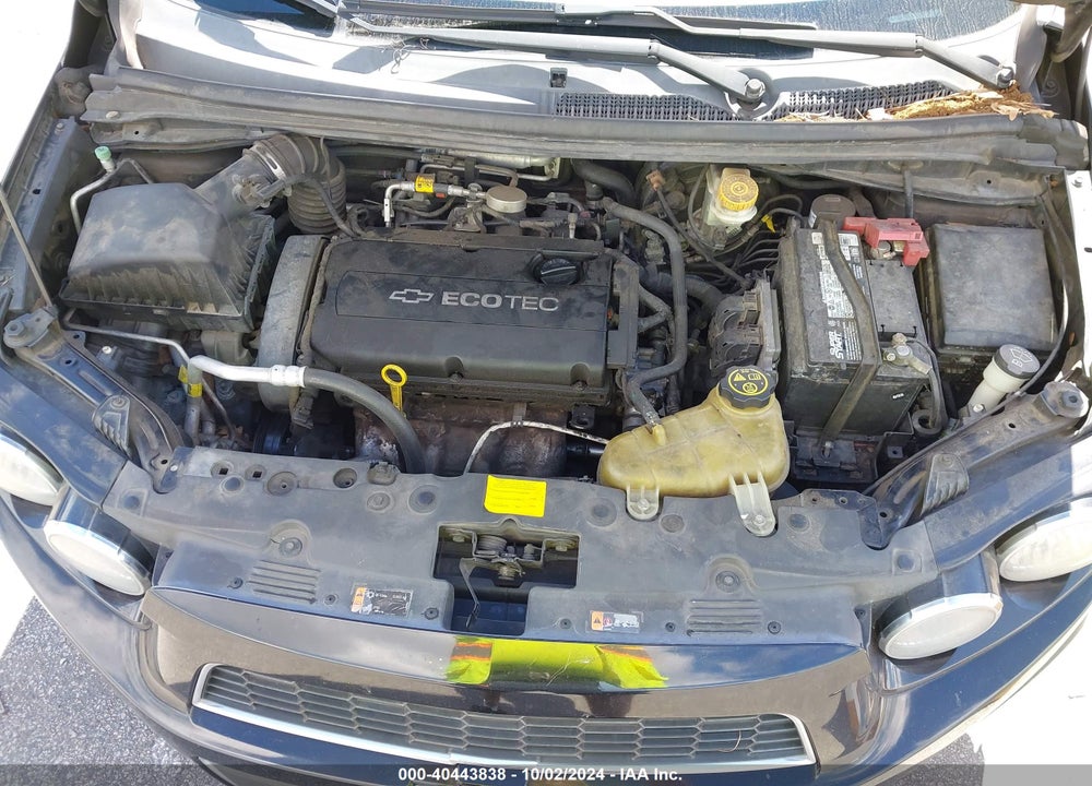 2012 CHEVROLET SONIC 2LS VIN: 1G1JA5SH4C4201276