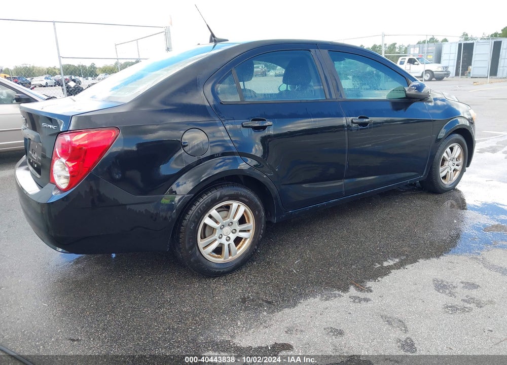 2012 CHEVROLET SONIC 2LS VIN: 1G1JA5SH4C4201276