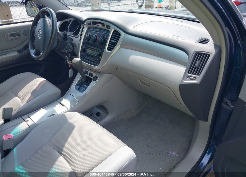 2007 TOYOTA HIGHLANDER V6 VIN: JTEGP21A170147995