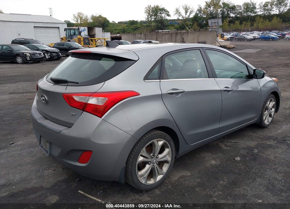 2013 HYUNDAI ELANTRA GT BASE W/BLUE VIN: KMHD35LE7DU126167