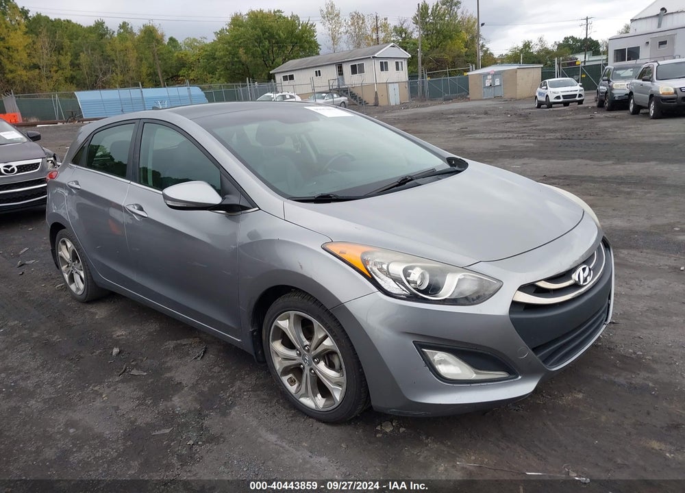 2013 HYUNDAI ELANTRA GT BASE W/BLUE VIN: KMHD35LE7DU126167