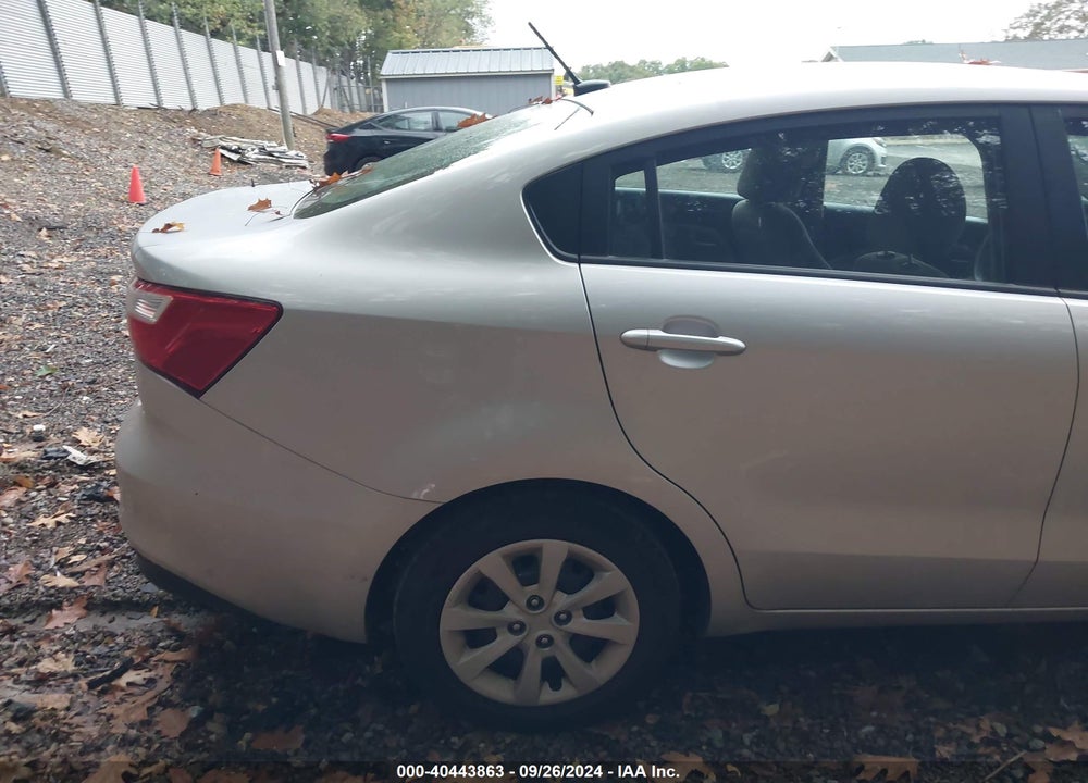 2016 KIA RIO LX VIN: KNADM4A35G6658584