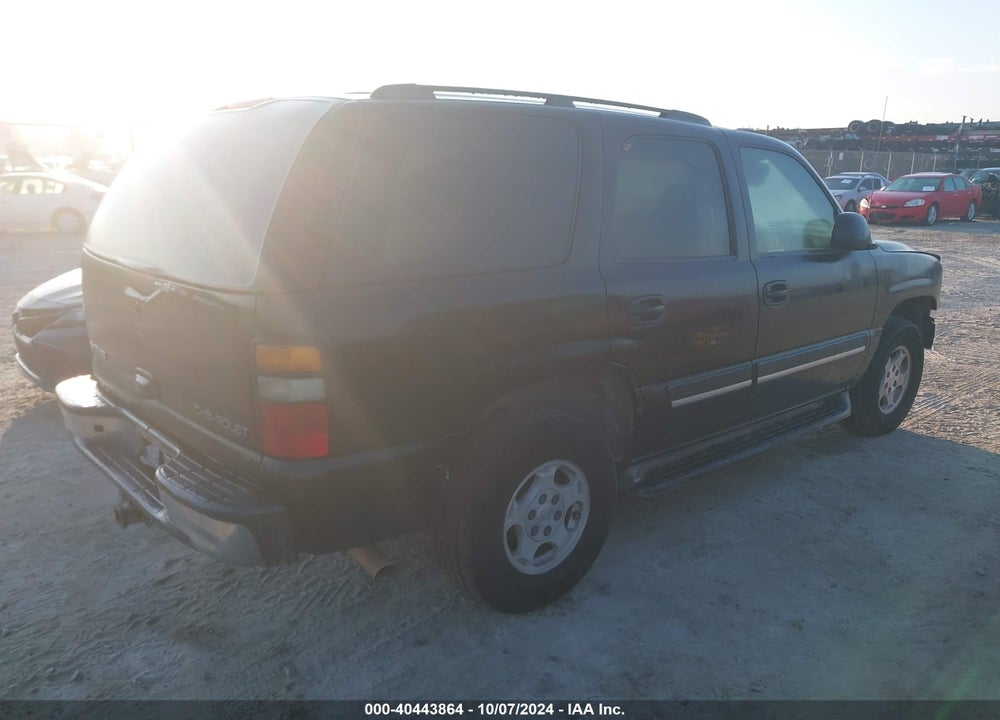 2005 CHEVROLET TAHOE LS VIN: 1GNEC13Z85R247757