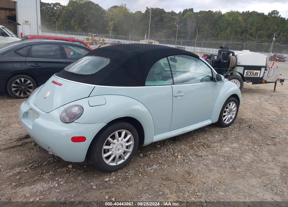 2004 VOLKSWAGEN NEW BEETLE GLS VIN: 3VWCM31Y94M351514