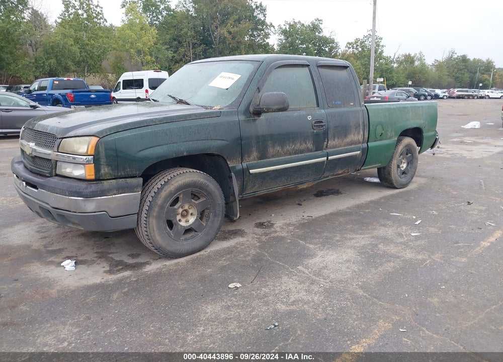 2005 CHEVROLET SILVERADO 1500 LS VIN: 1GCEK19B25E126736