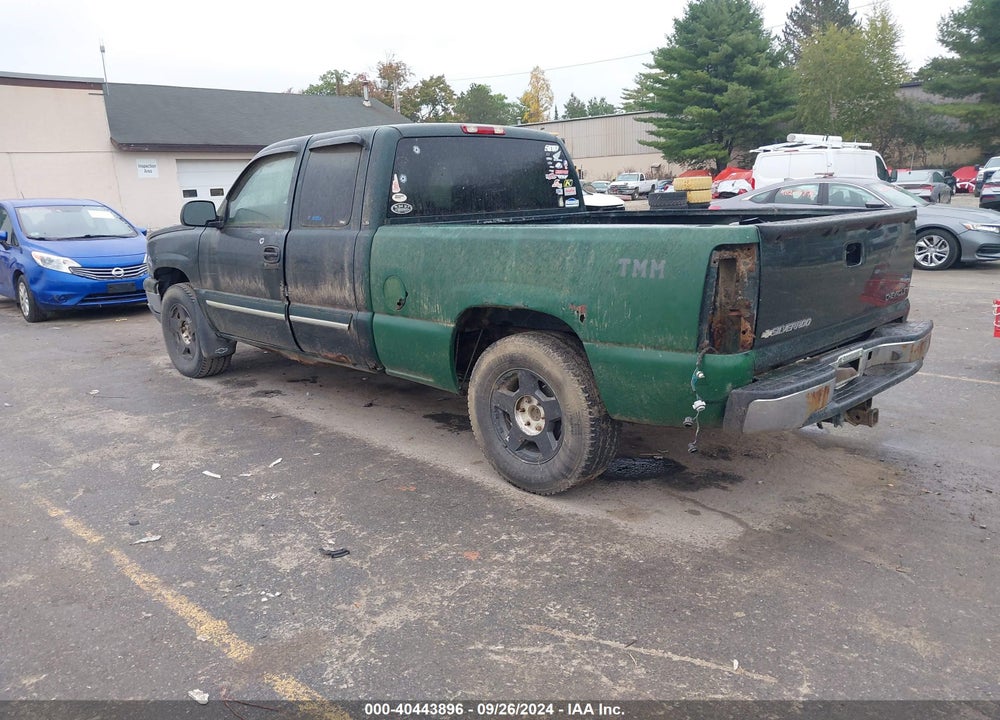 2005 CHEVROLET SILVERADO 1500 LS VIN: 1GCEK19B25E126736