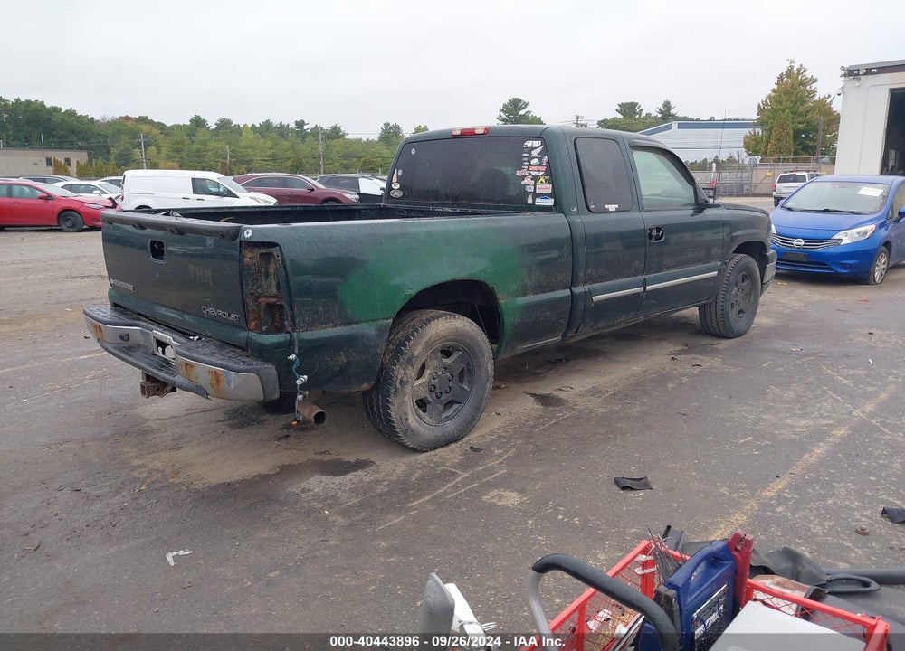 2005 CHEVROLET SILVERADO 1500 LS VIN: 1GCEK19B25E126736