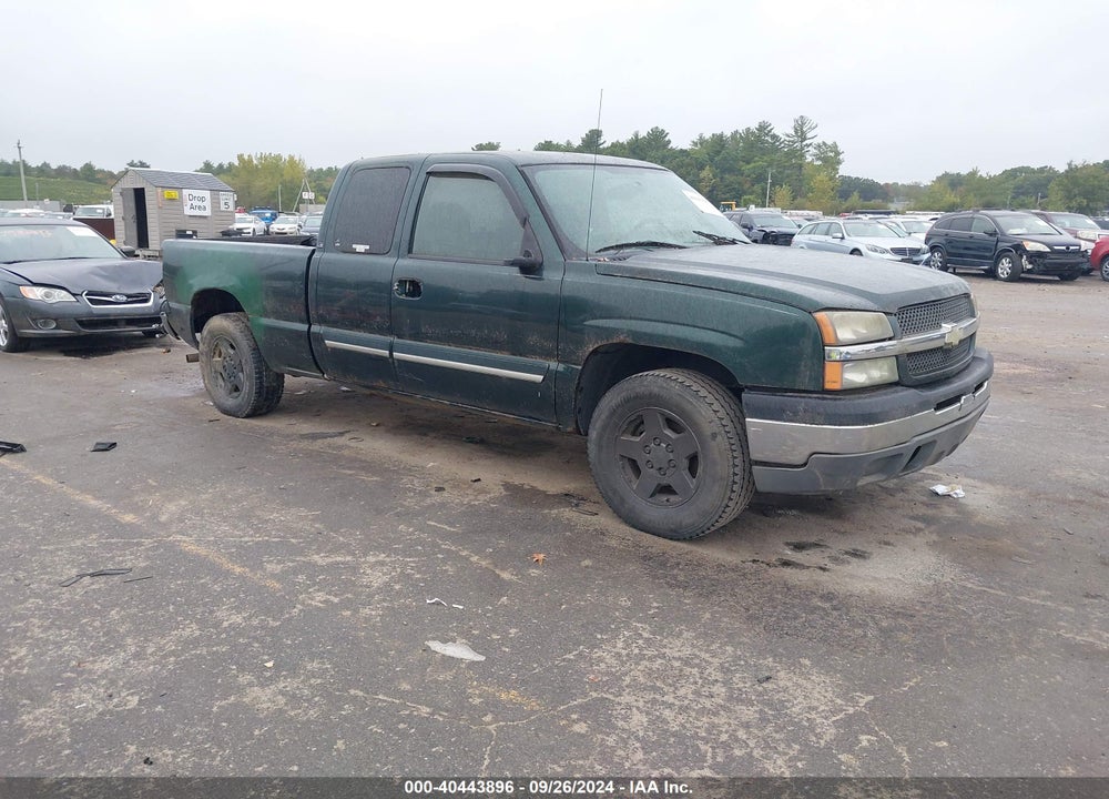 2005 CHEVROLET SILVERADO 1500 LS VIN: 1GCEK19B25E126736