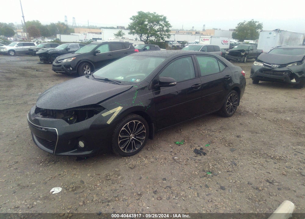 2016 TOYOTA COROLLA S PREMIUM VIN: 2T1BURHE1GC536392