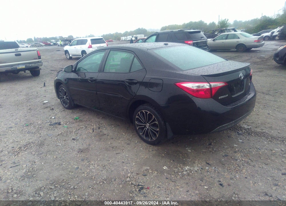2016 TOYOTA COROLLA S PREMIUM VIN: 2T1BURHE1GC536392