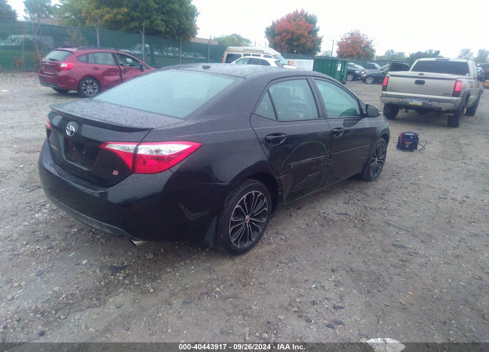2016 TOYOTA COROLLA S PREMIUM VIN: 2T1BURHE1GC536392