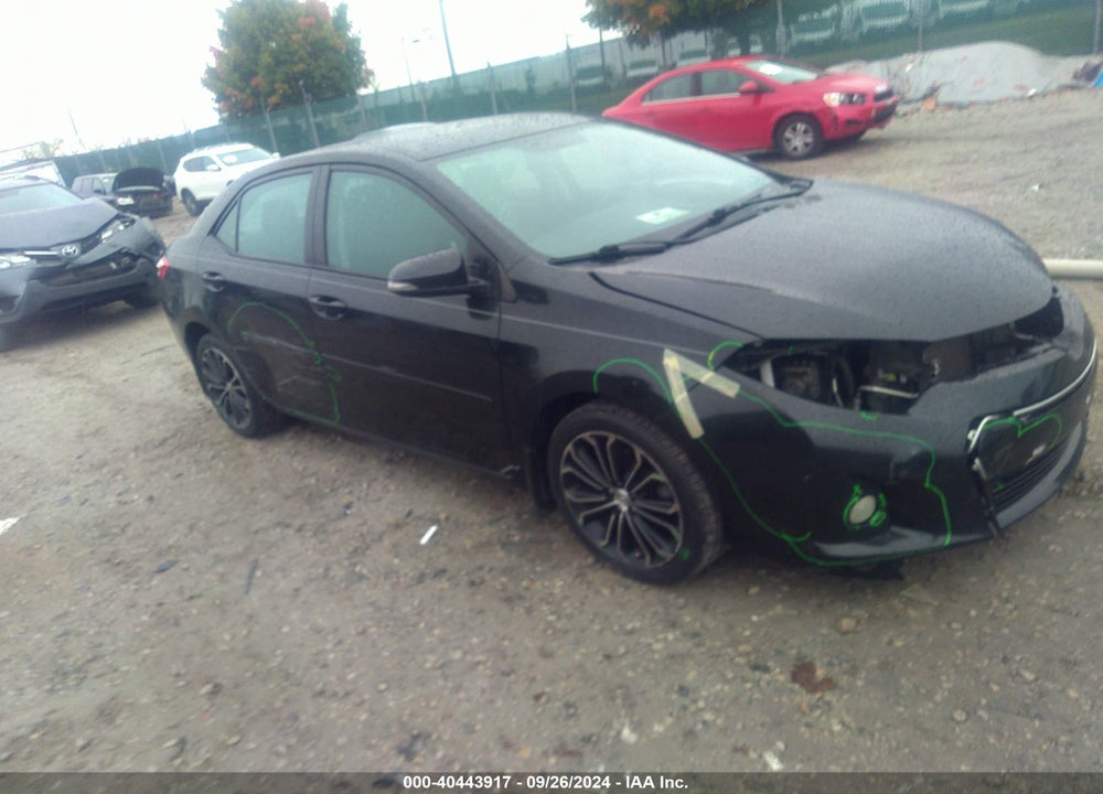 2016 TOYOTA COROLLA S PREMIUM VIN: 2T1BURHE1GC536392