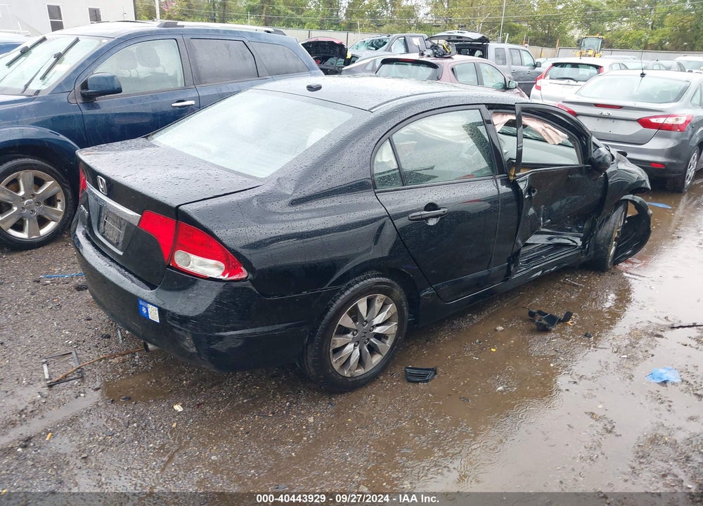 2009 HONDA CIVIC EX VIN: 1HGFA16899L020514
